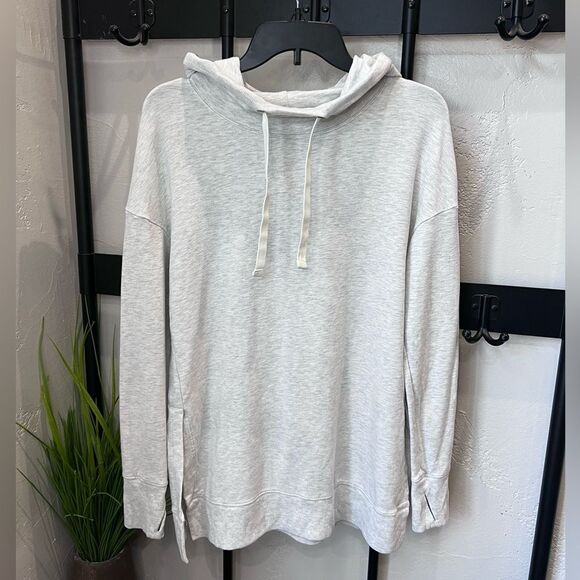 Athleta Sayulita Women’s Pullover Hoodie Size Medium grey - Picture 7 of 13